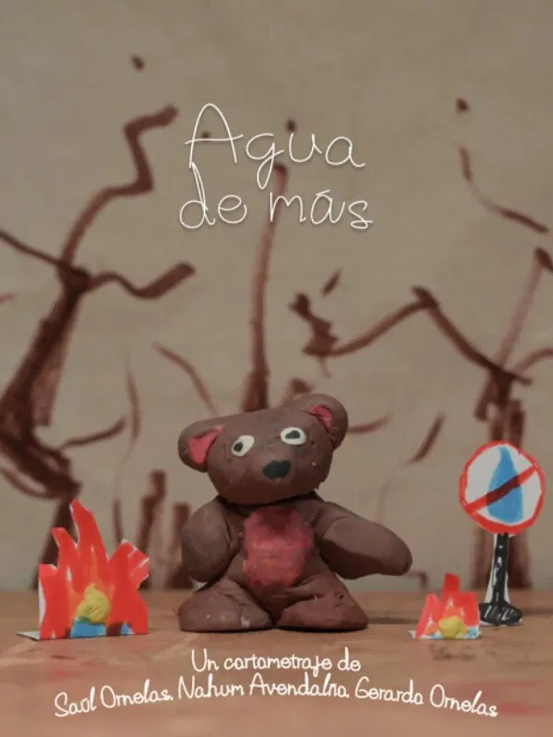 Agua de más poster background