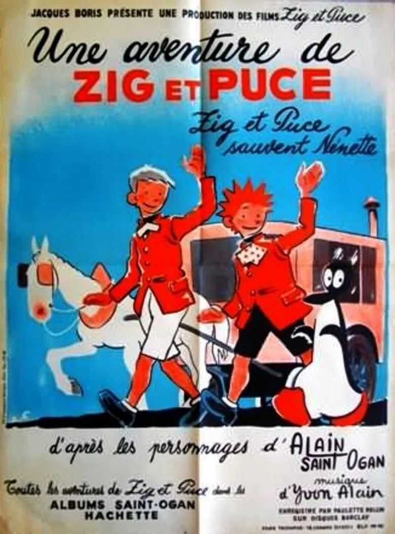 Zig et Puce sauvent Nénette poster background