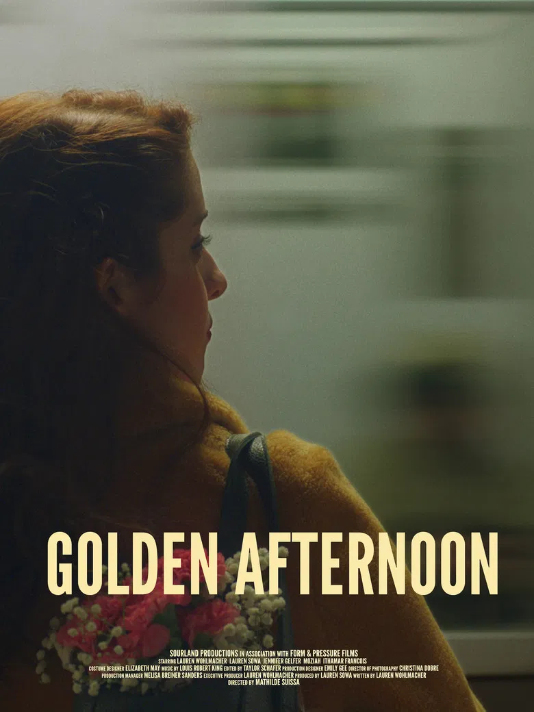 Golden Afternoon poster background