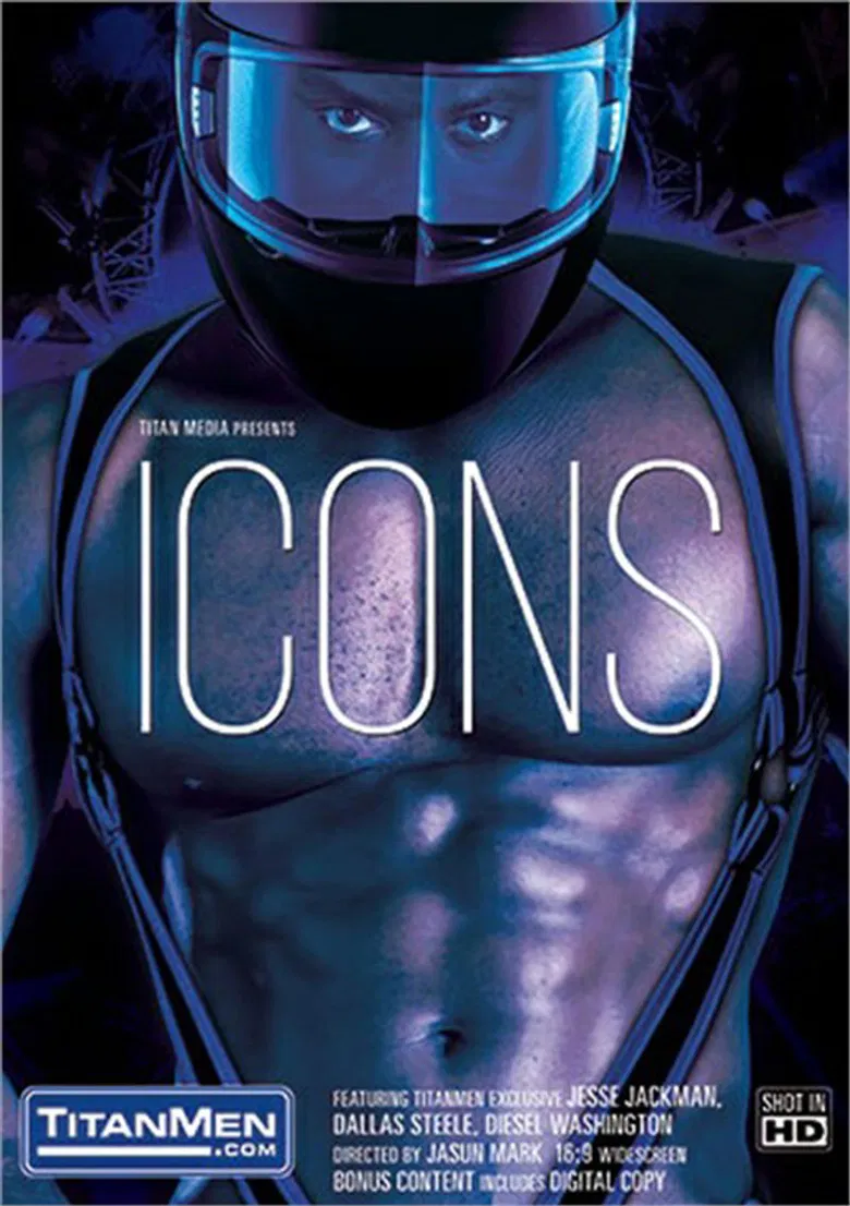 Icons poster background