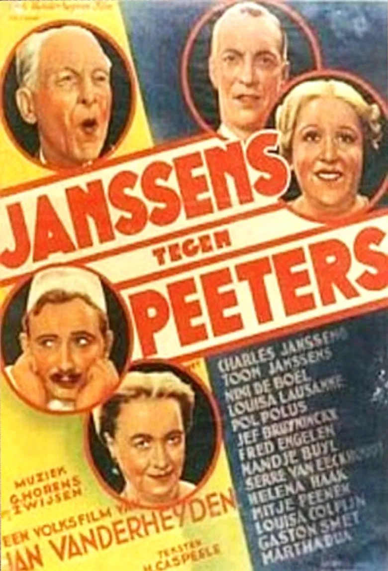 Janssens versus Peeters poster background