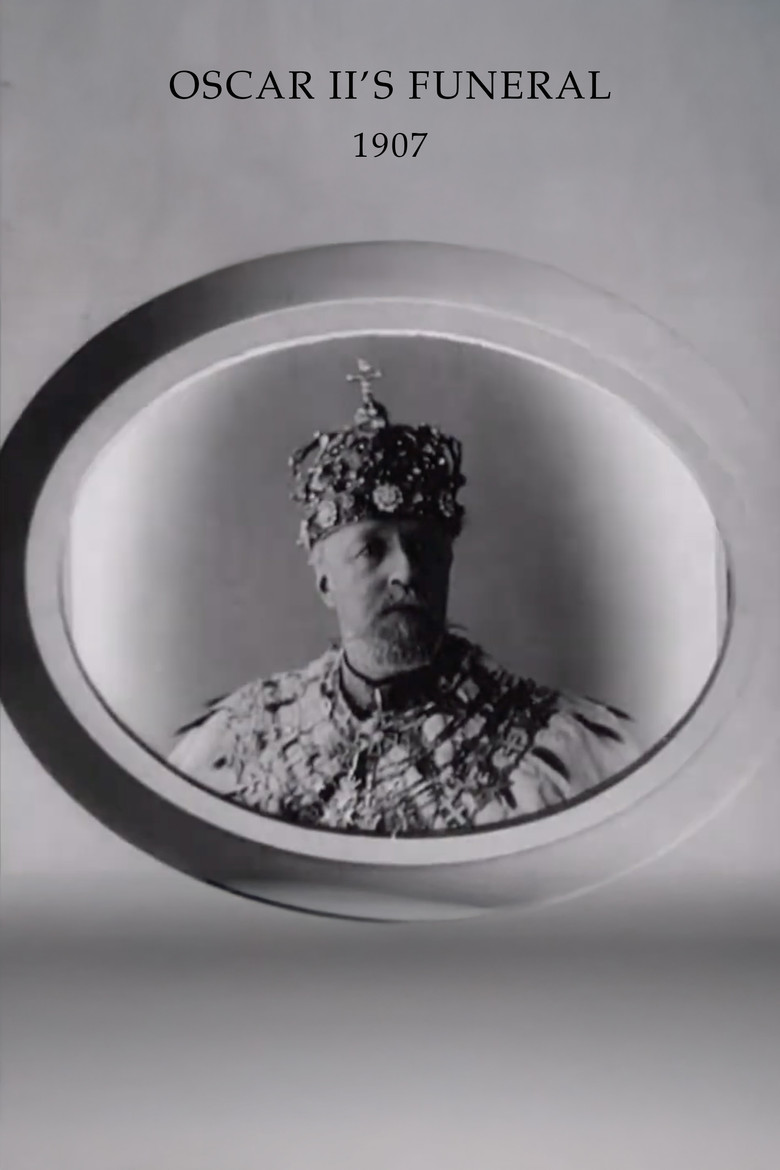 Oscar II's Funeral poster background