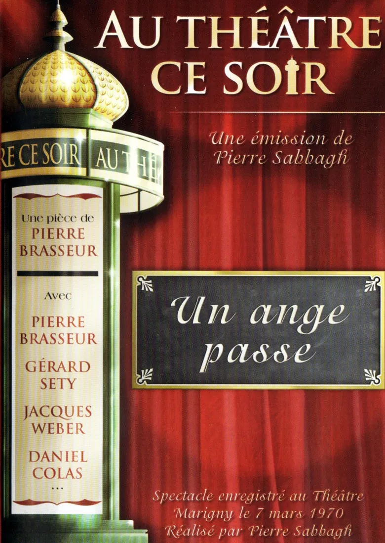 Un ange passe poster background