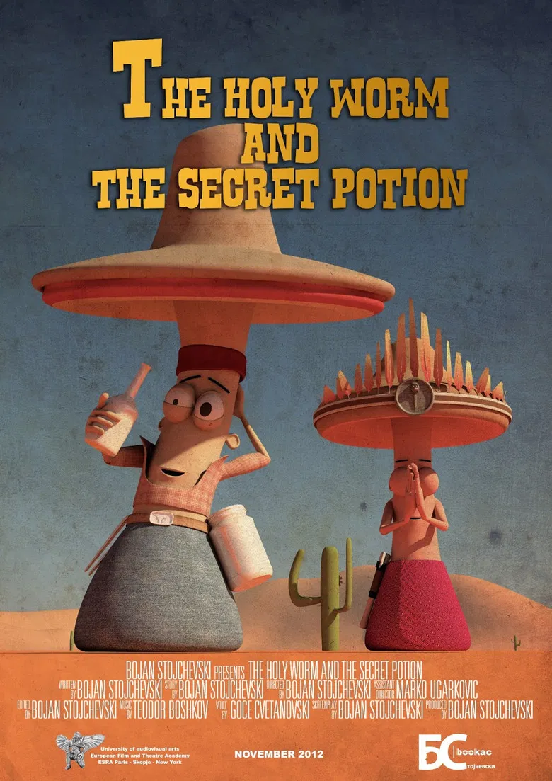 The Holy Worm and the Secret Potion poster background