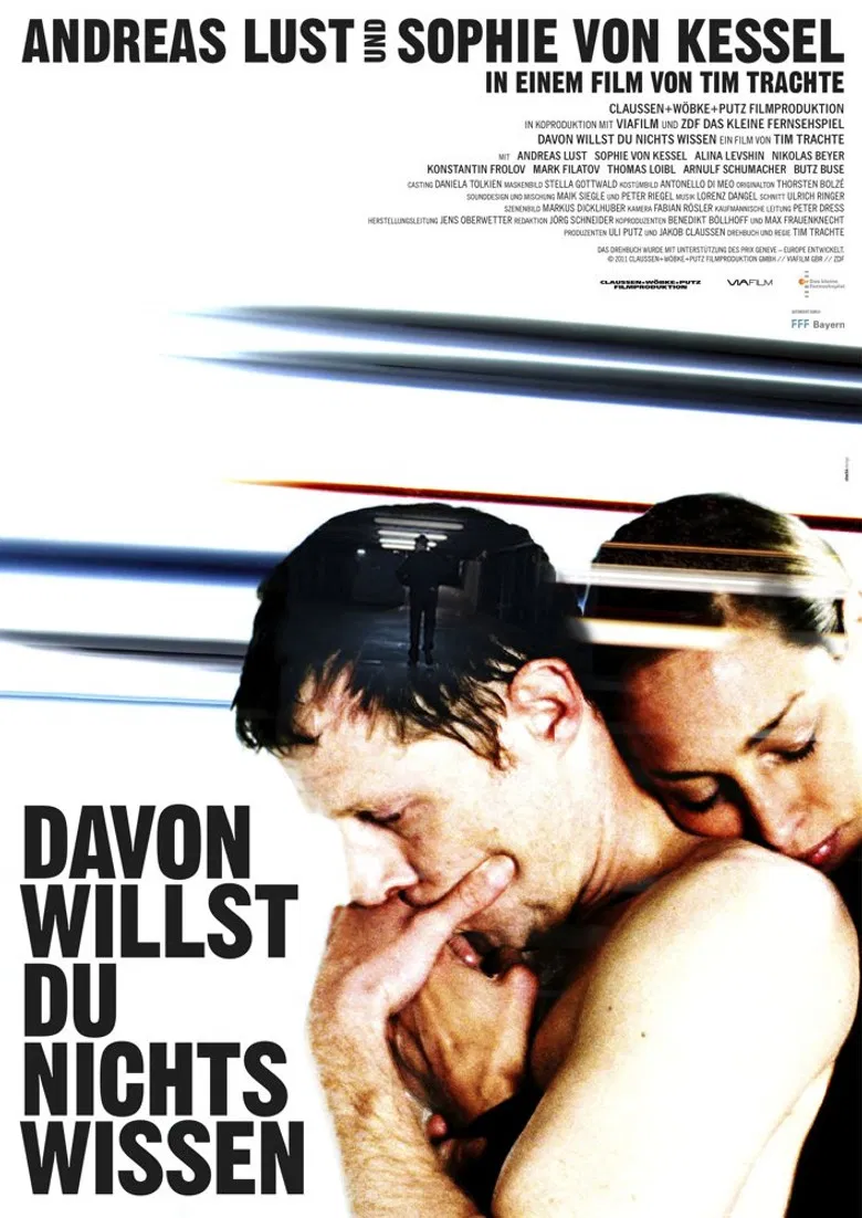 Davon willst du nichts wissen poster background