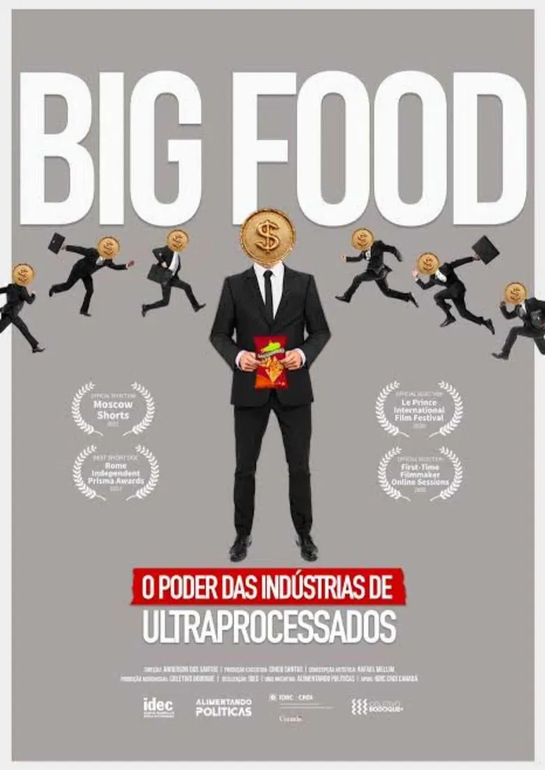 Big Food: The Power of Ultra-Processed Food Industries poster background