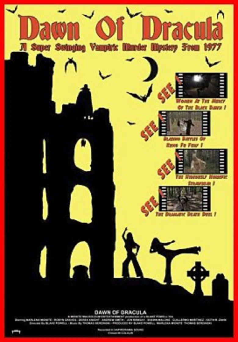 Dawn of Dracula poster background