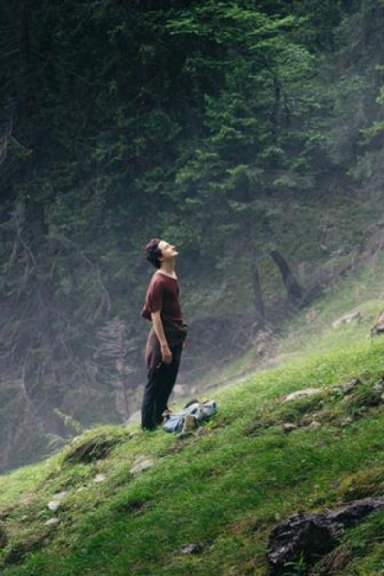 Der Wanderer poster background