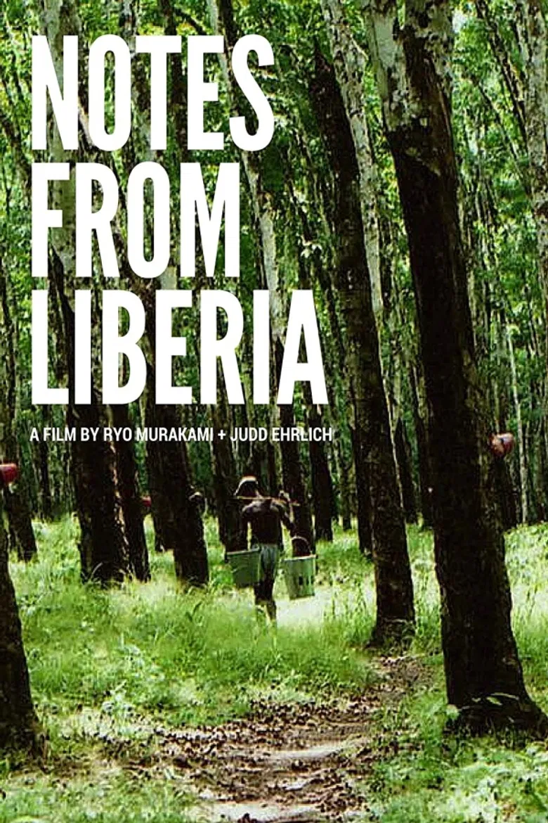 Notes from Liberia poster background