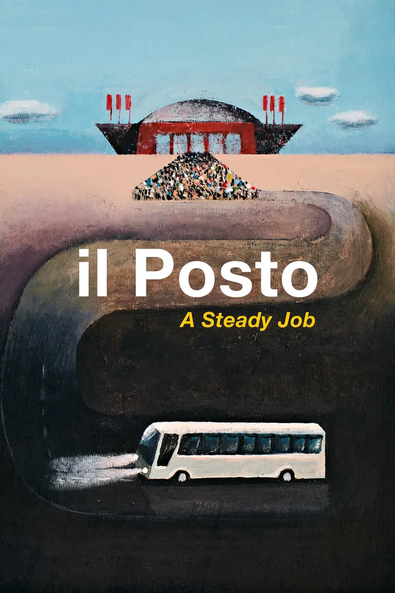 A Steady Job poster background