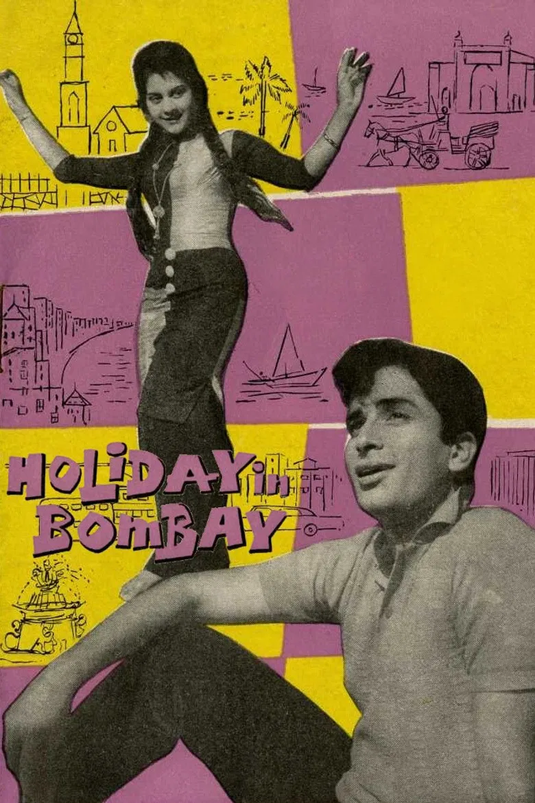 Holiday in Bombay poster background