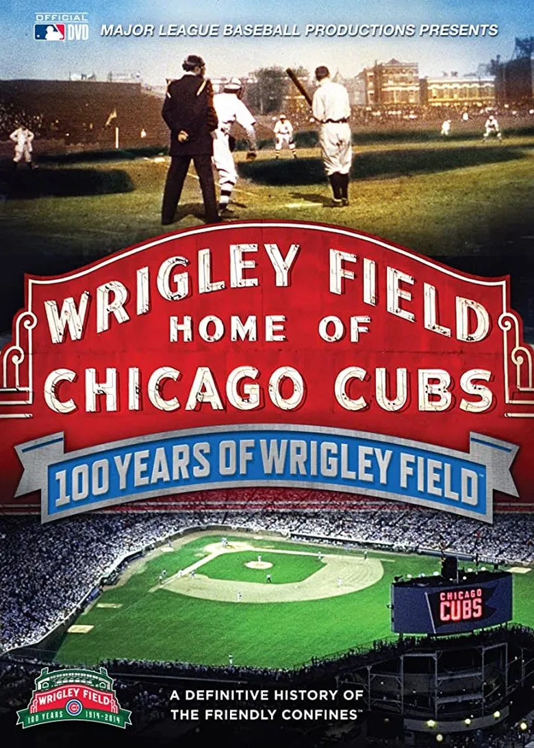 100 Years of Wrigley Field poster background