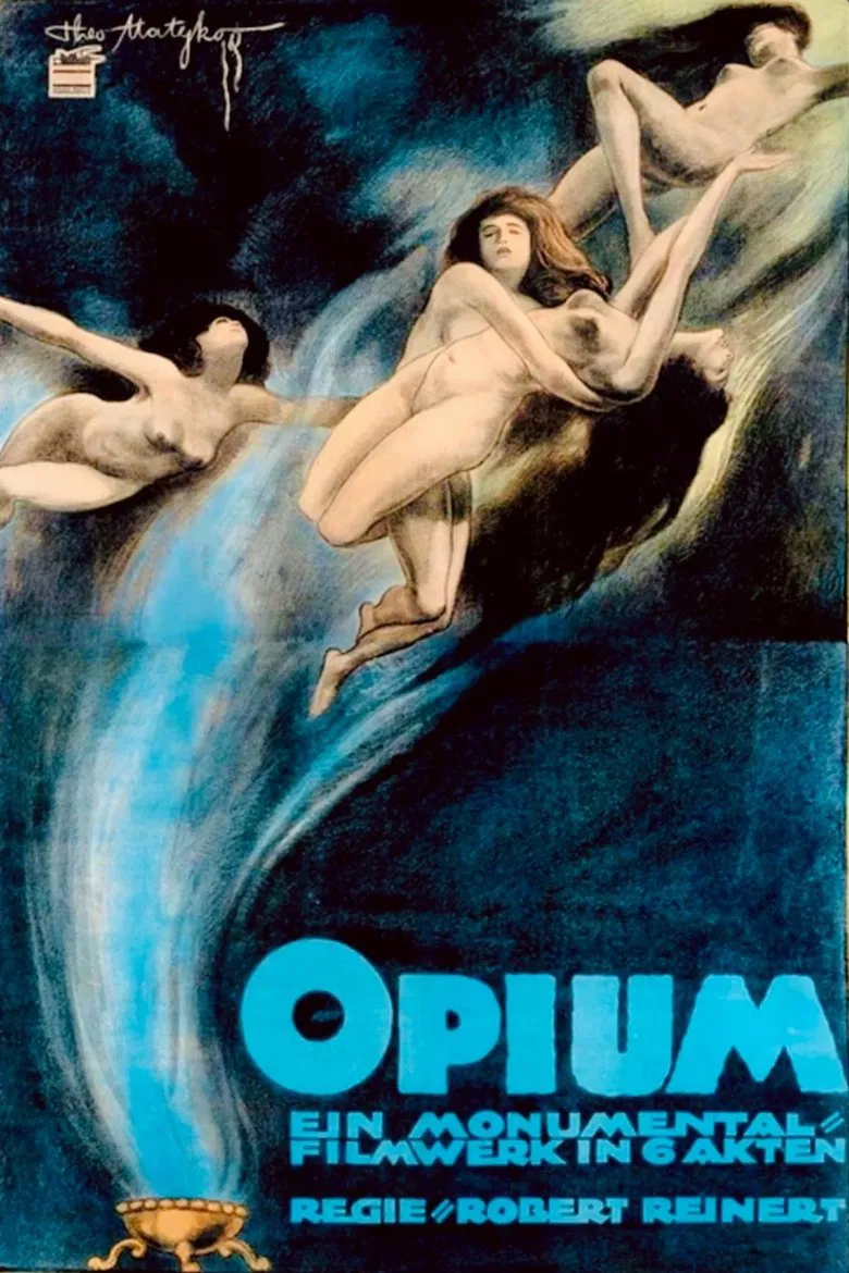 Opium poster background