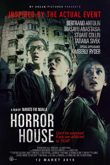Horror House poster background