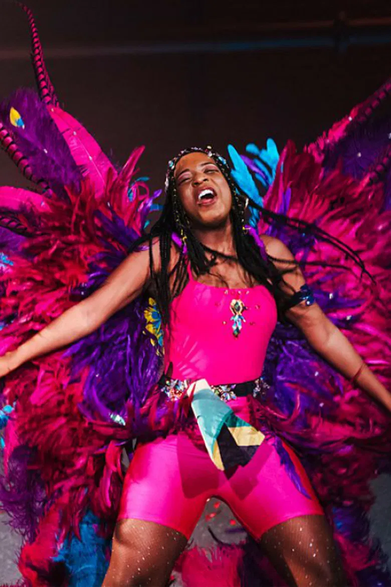 J'Ouvert poster background