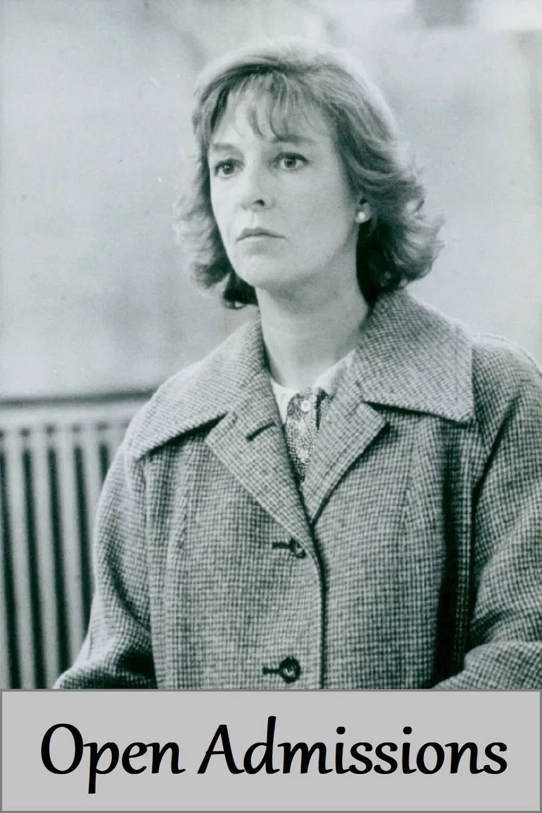 Open Admissions poster background