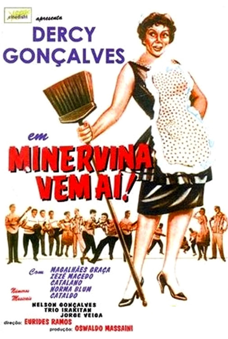 Minervina Vem Aí poster background