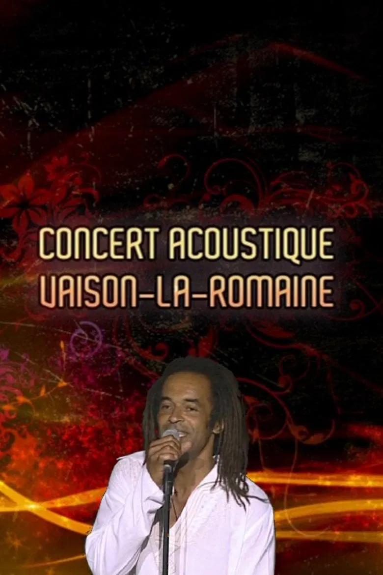 Yannick Noah - Concert acoustique - Vaison la Romaine poster background
