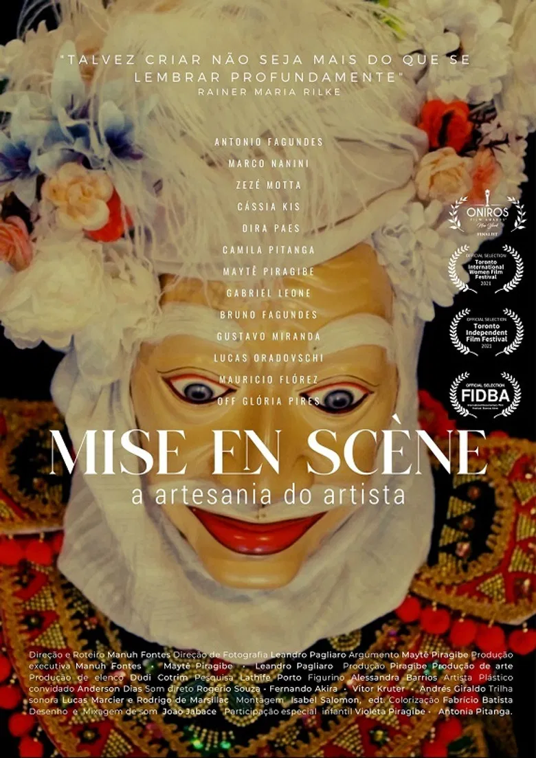 Mise En Scène - A Artesania Do Artista poster background