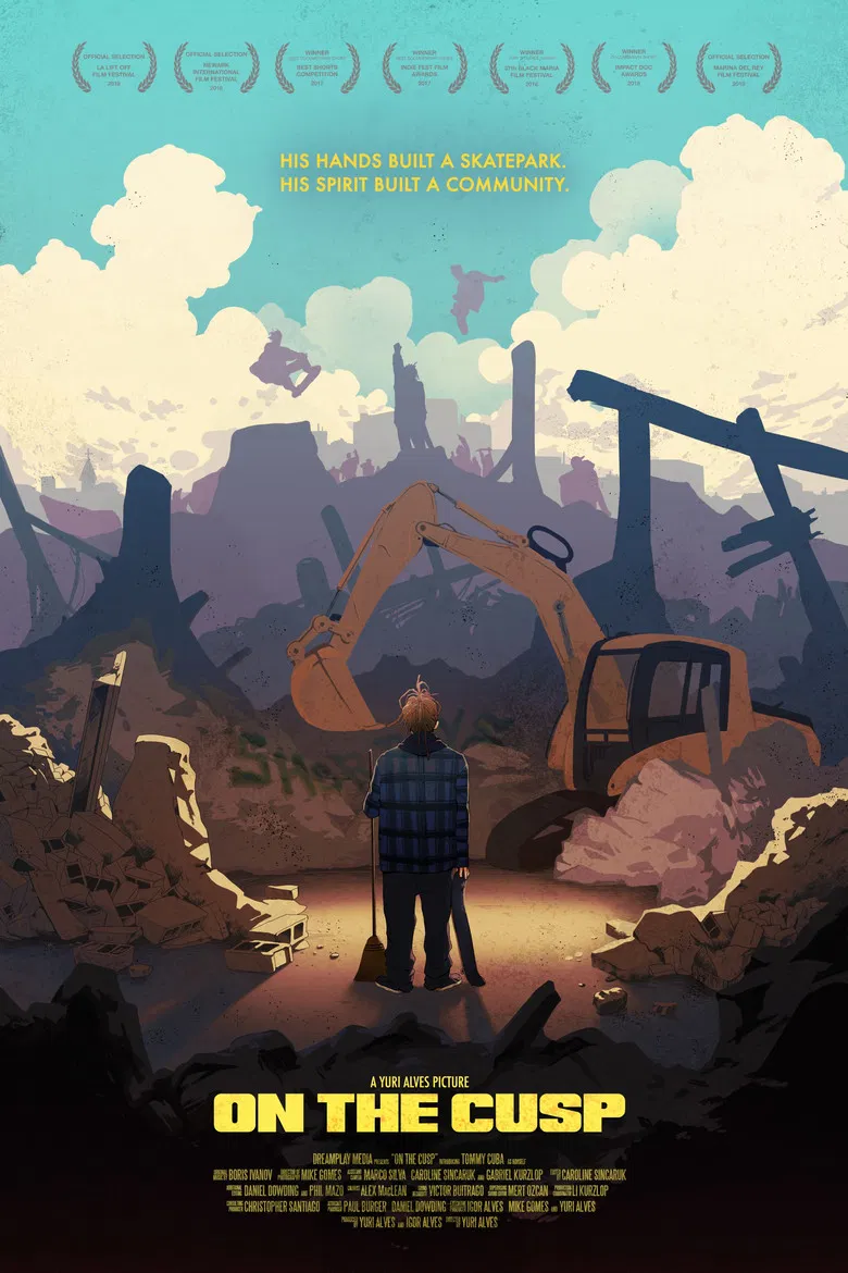 On the Cusp poster background