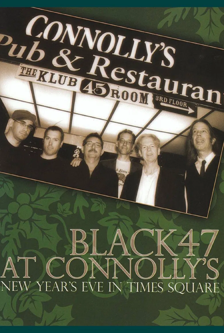 Black 47 at Connolly's: New Year's Eve in Times Square poster background