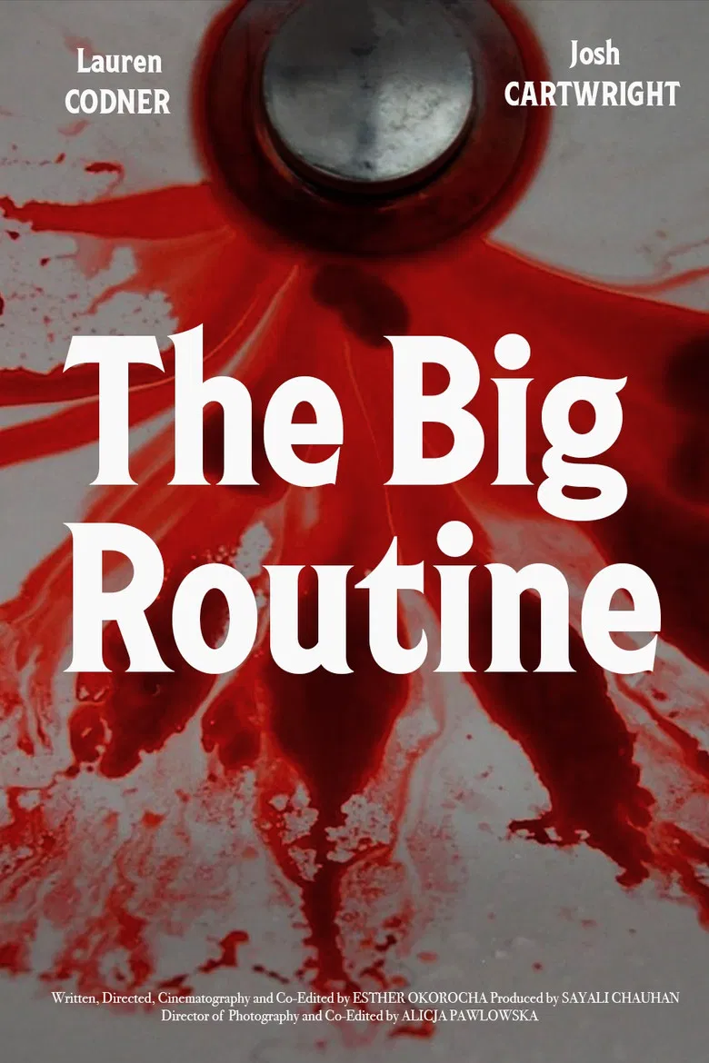 The Big Routine poster background