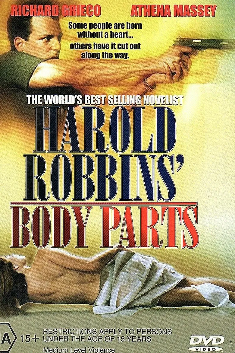 Harold Robbins' Body Parts poster background