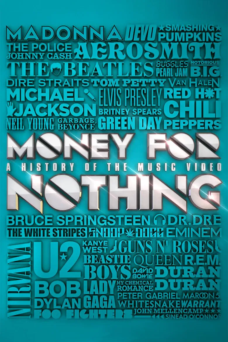 Money for Nothing: A History of the Music Video poster background
