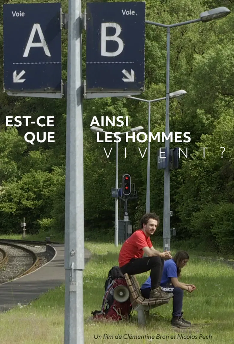 Est-ce ainsi que les hommes vivent ? poster background