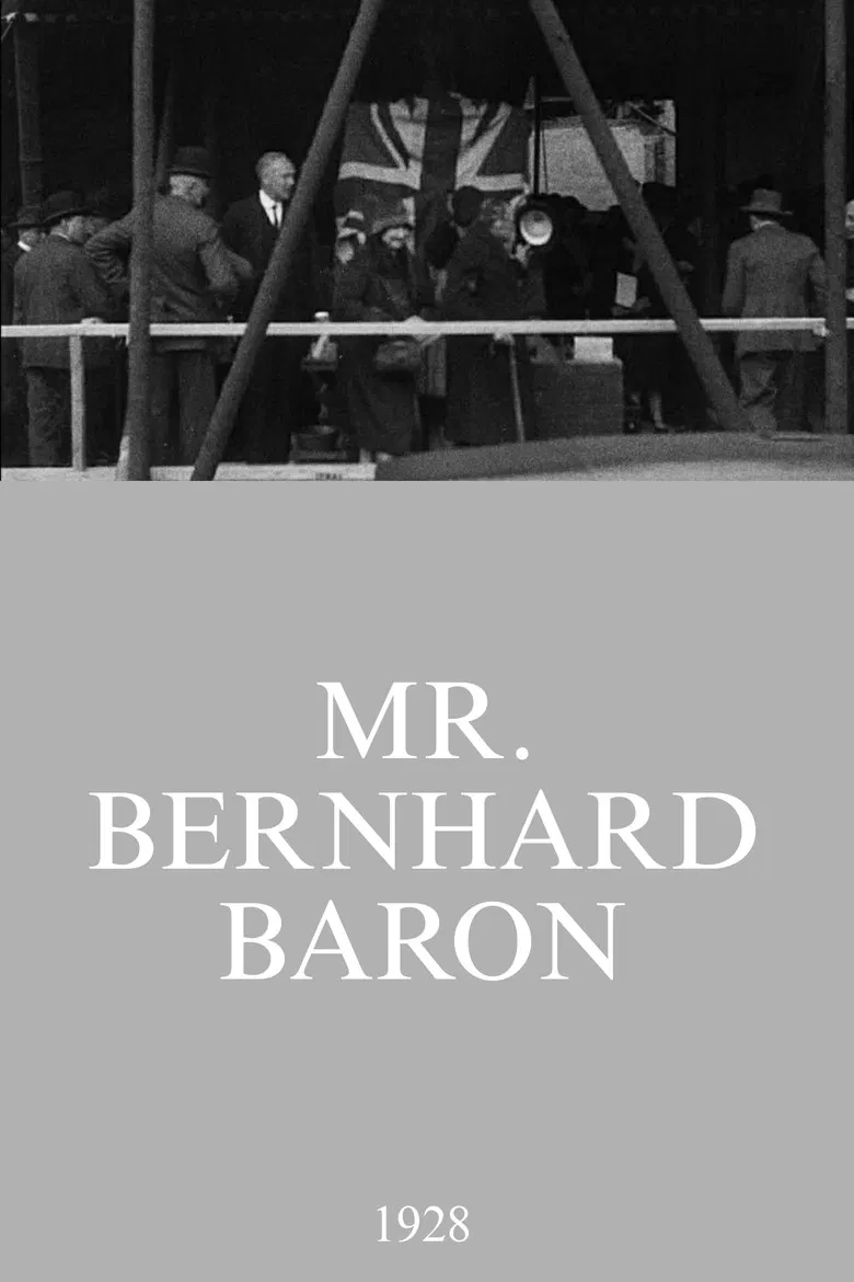 Mr. Bernhard Baron poster background