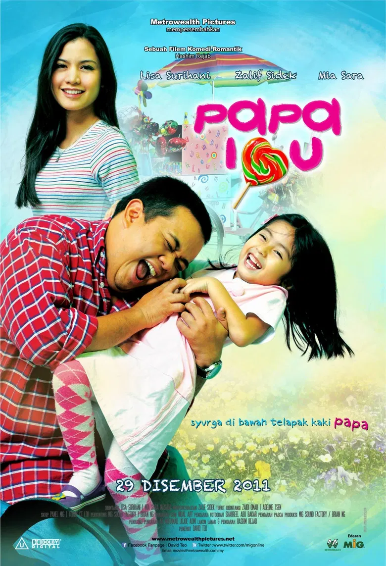 Papa I Love You poster background