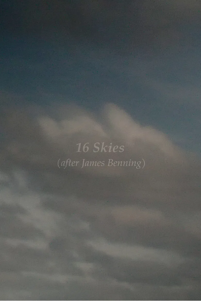 16 Skies (After James Benning) poster background