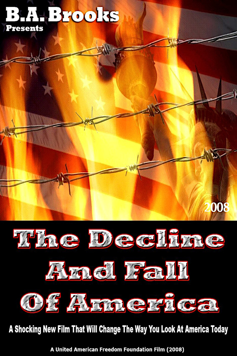 The Decline And Fall Of America poster background