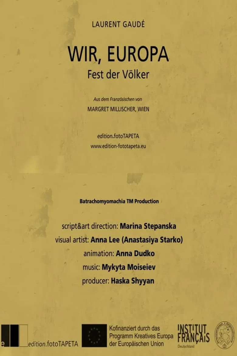 Wir, Europa poster background