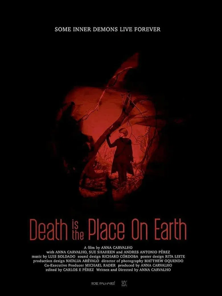 Death Is The Place On Earth poster background