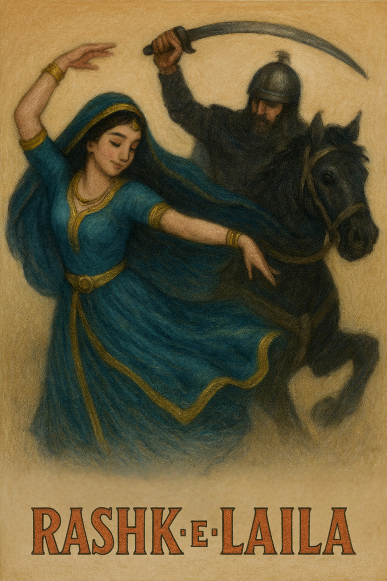 Rashk-e-Laila poster background