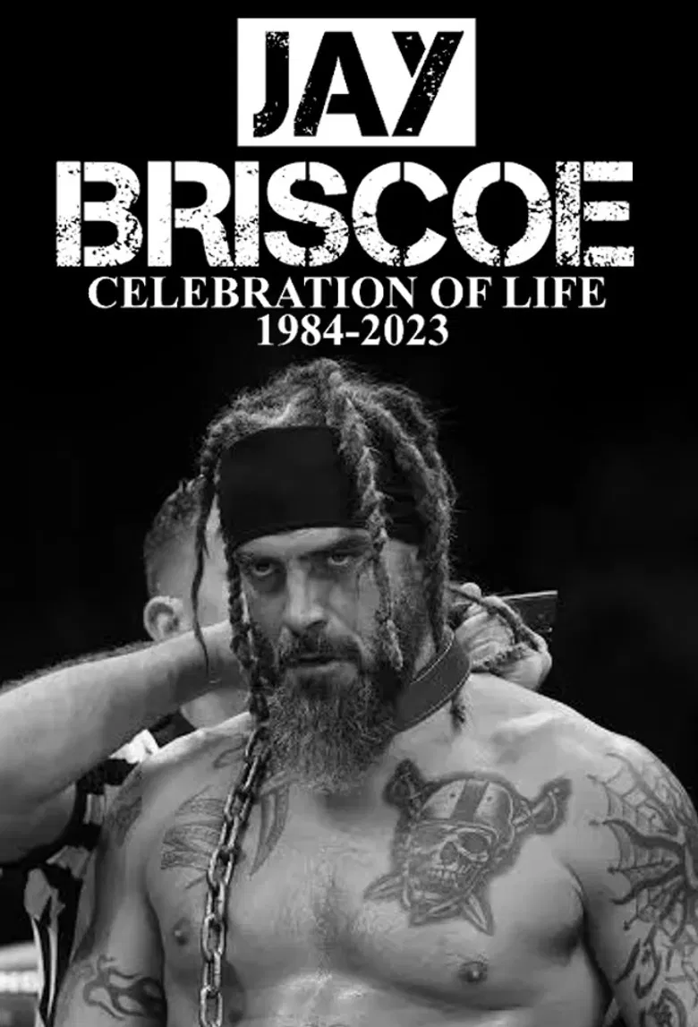 Jay Briscoe: Celebration of Life poster background