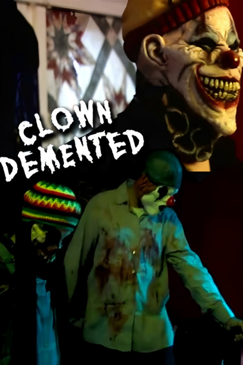Clown Demented poster background