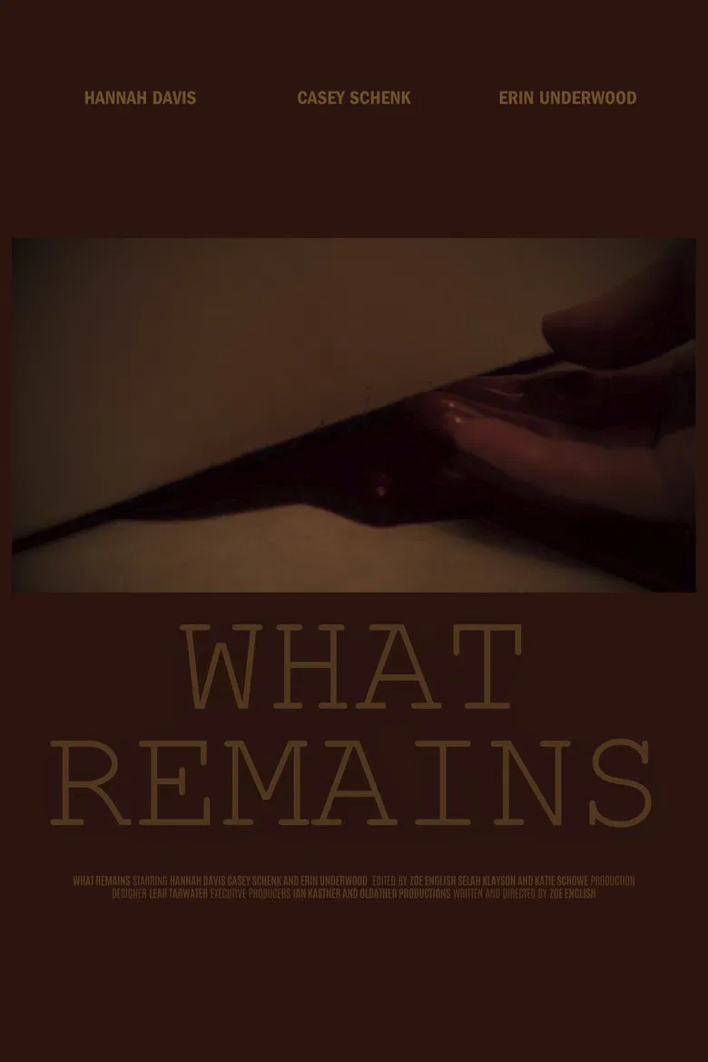 What Remains poster background