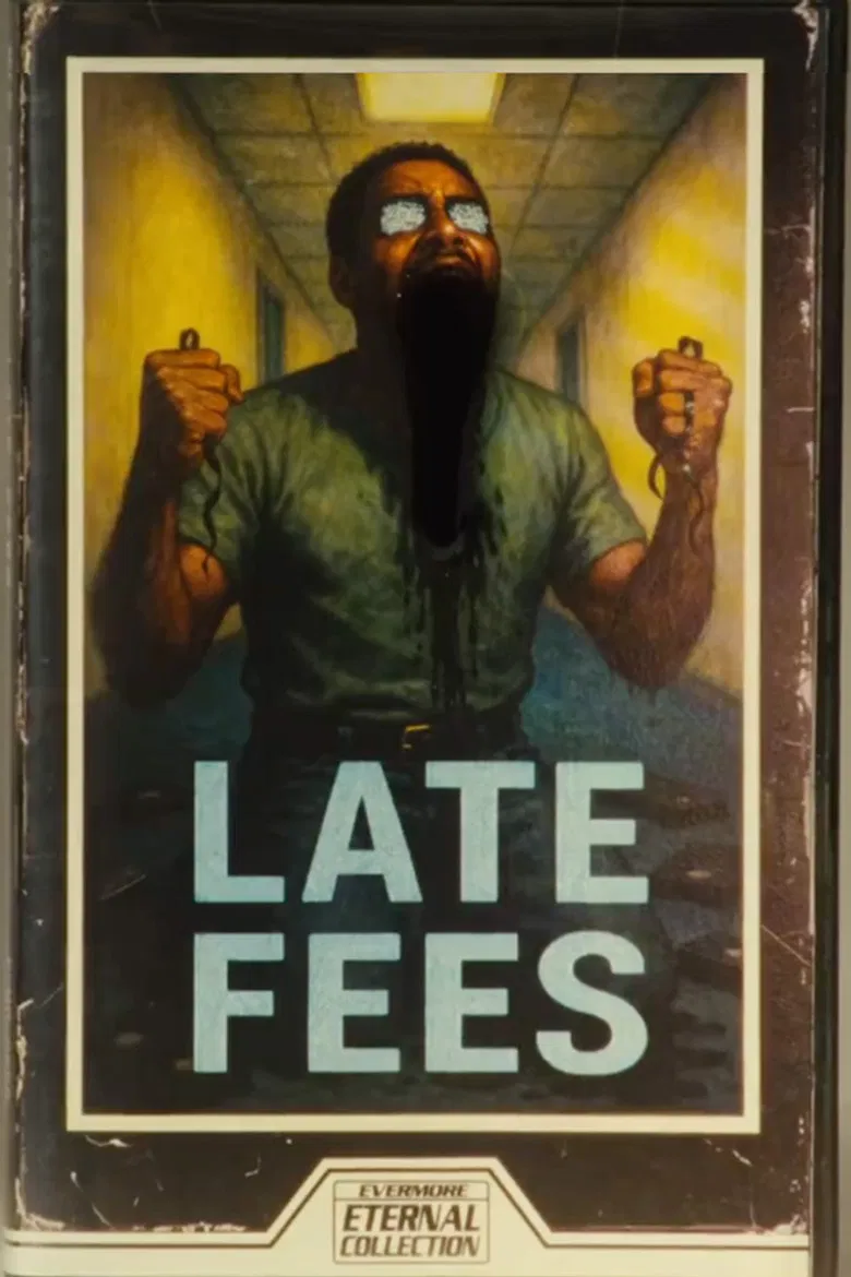 Late Fees poster background