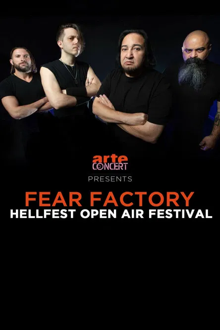 Fear Factory - Hellfest 2024 poster background