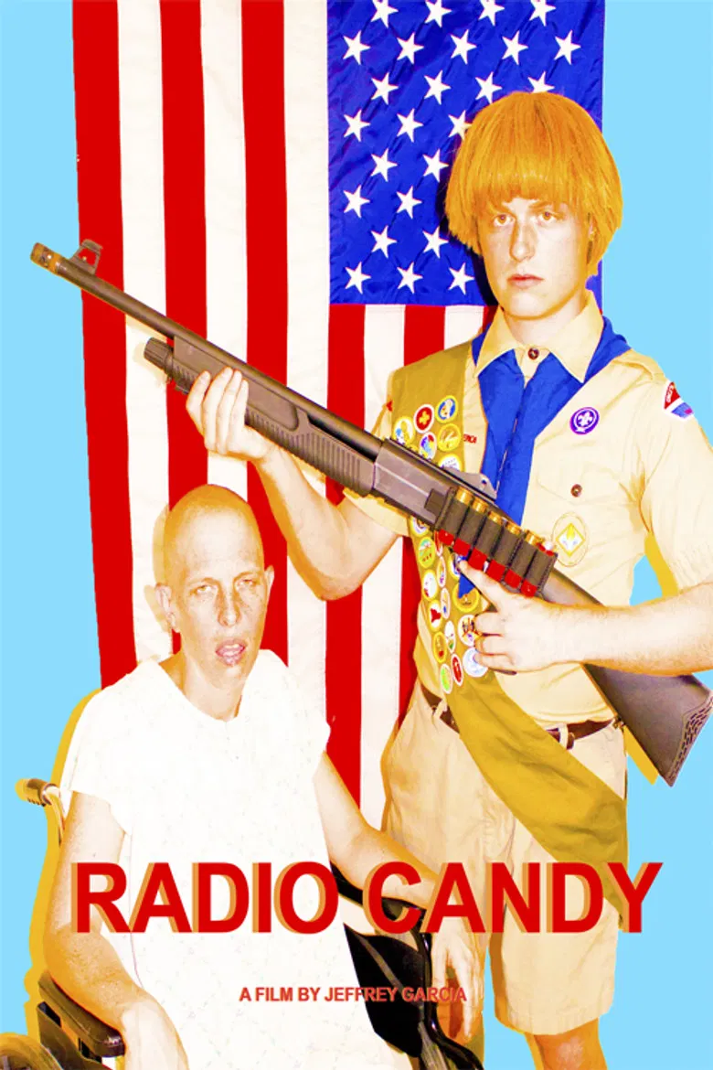 RADIO CANDY poster background