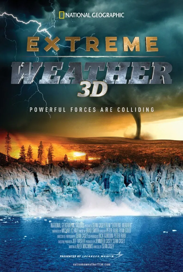 Extreme Weather poster background