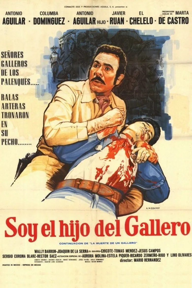 Soy el hijo del gallero poster background