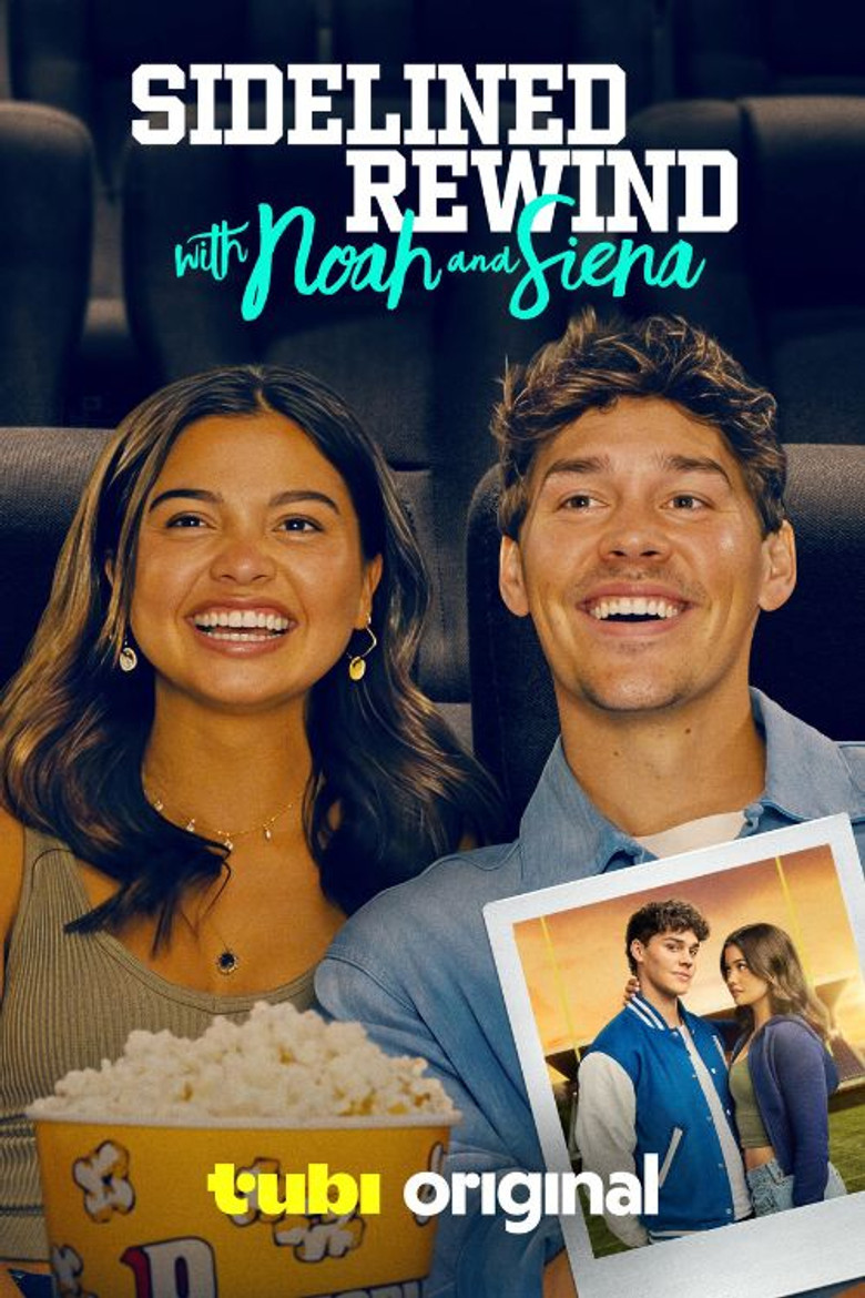Sidelined: Rewind with Noah and Siena poster background