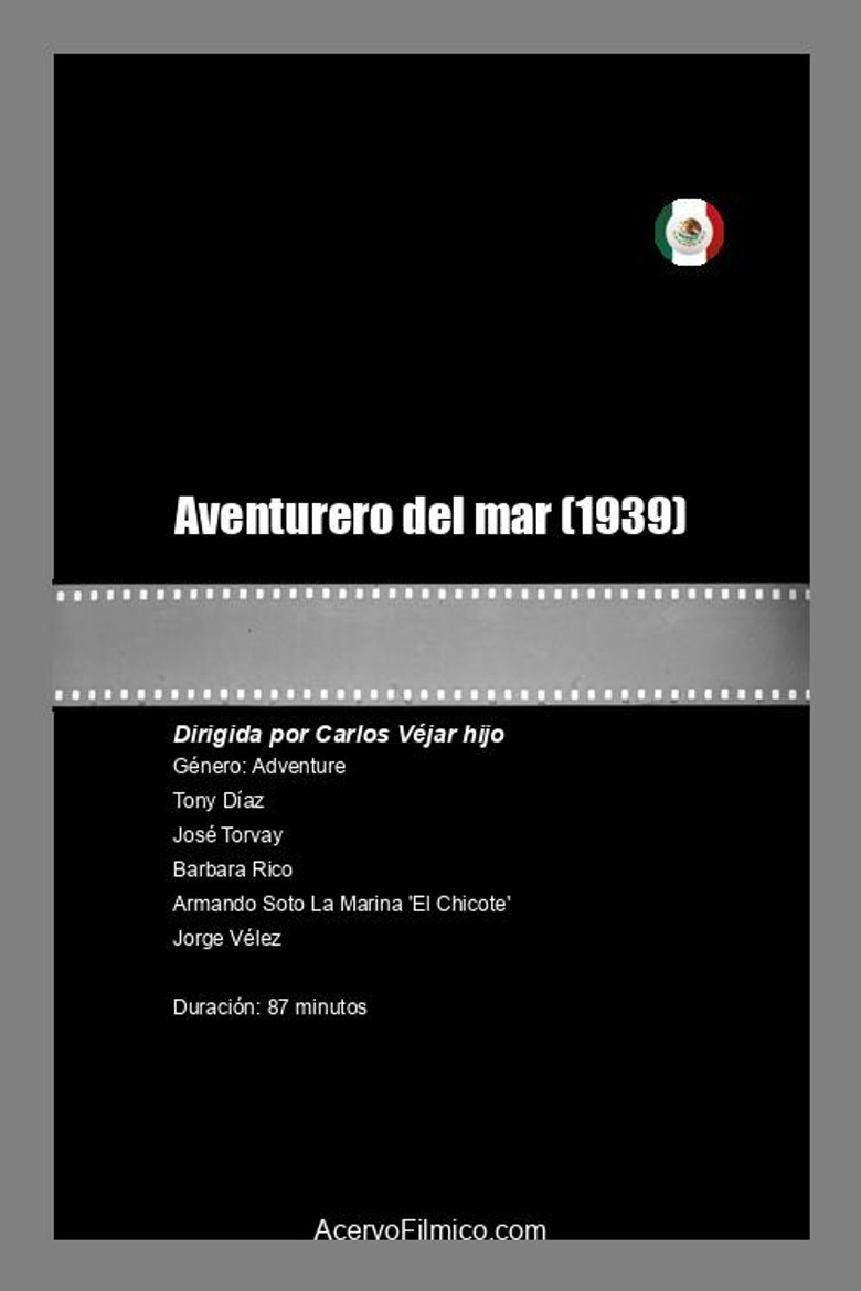 Aventurero del mar poster background