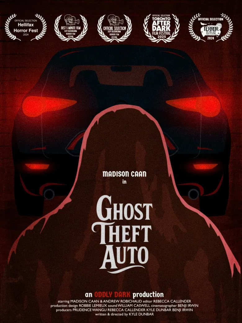 Ghost Theft Auto poster background