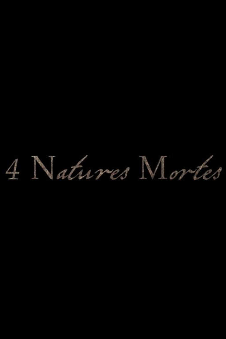 4 Natures Mortes poster background