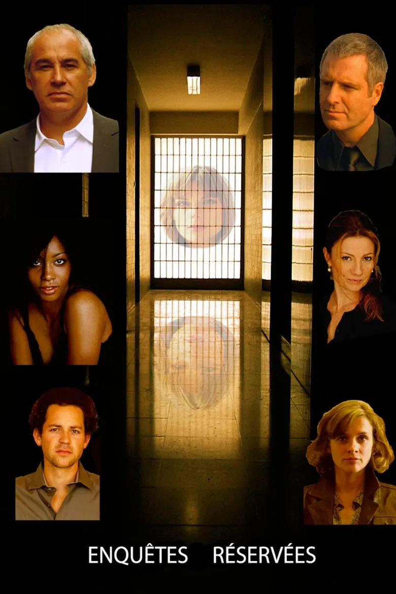 Enquêtes réservées poster background