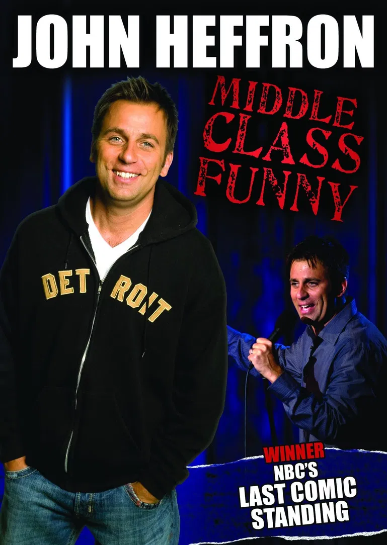 John Heffron: Middle Class Funny poster background